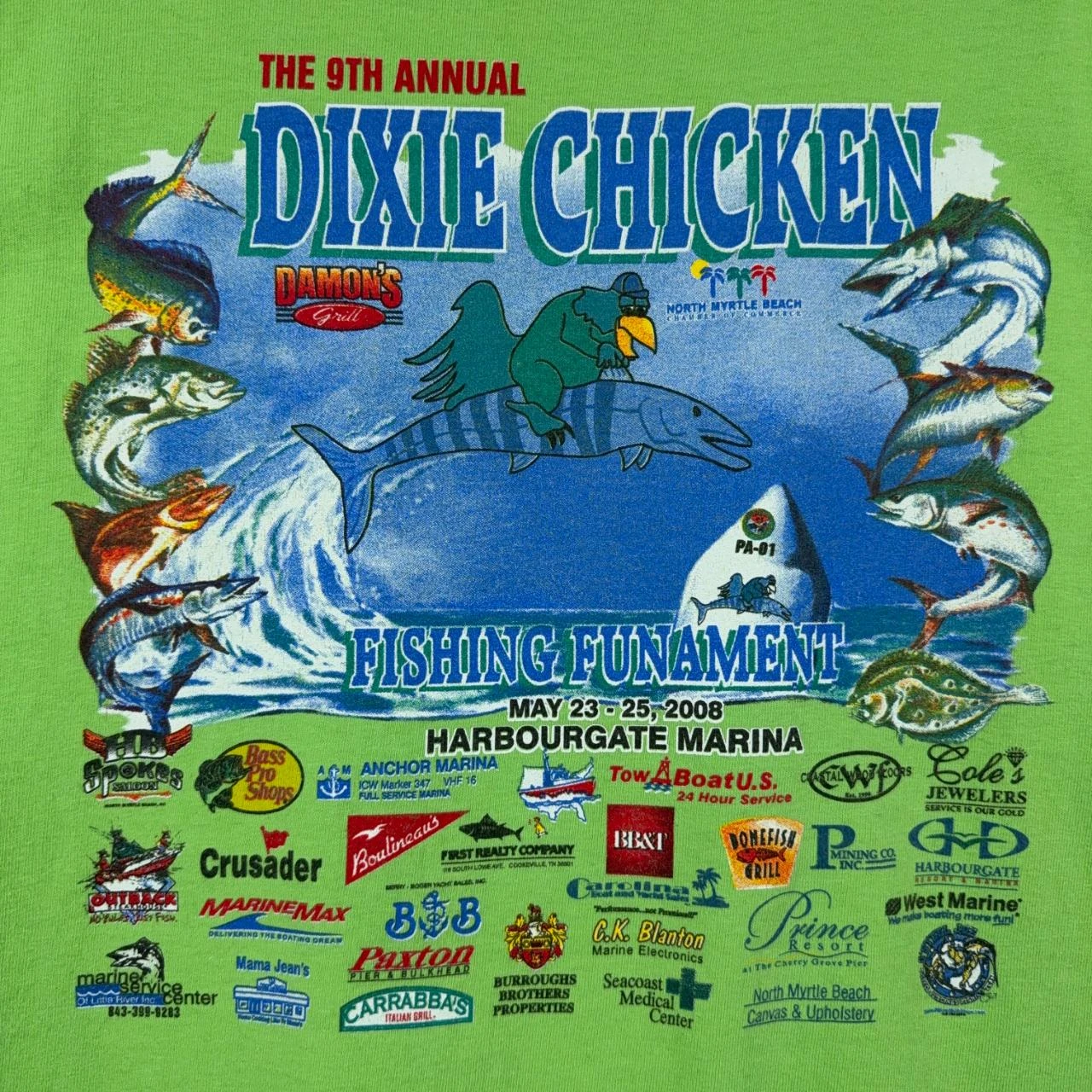 Gildan Dixie Chicken Fishing Tournament Tee G – photo 4